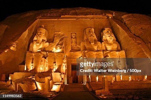 Ramses Temple Night