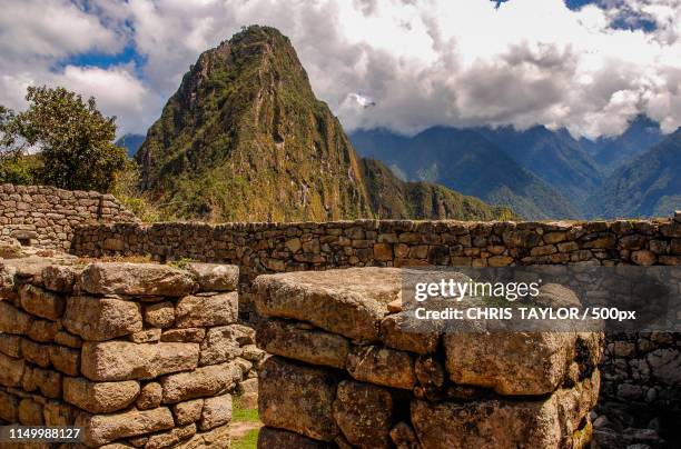 macchu picchu - lost city south africa stock-fotos und bilder