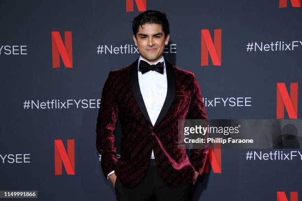Diego Tinoco attends Netflix FYC Event: Prom Night Photo Call at Netflix FYSEE At Raleigh Studios on May 17, 2019 in Los Angeles, California.