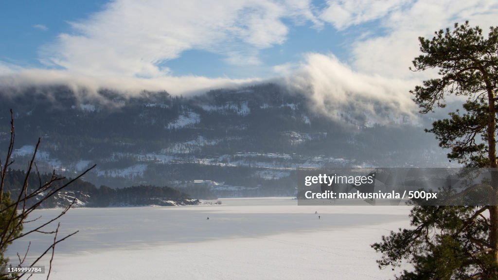 Clouds And Mountains