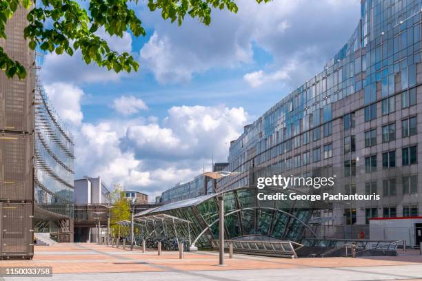 station brussels-luxembourg in the european union parliament - summit in brussels bildbanksfoton och bilder