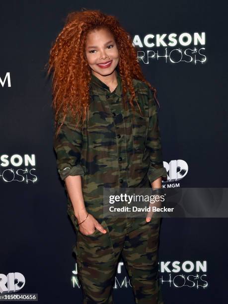 Singer Janet Jackson attends her residency debut "Metamorphosis" after party at On The Record Speakeasy and Club at Park MGM on May 17, 2019 in Las...