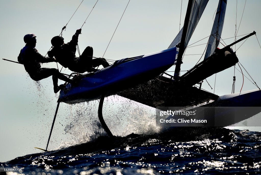 Volvo 49er, 49erFX and Nacra 17 European Championships - Day Two