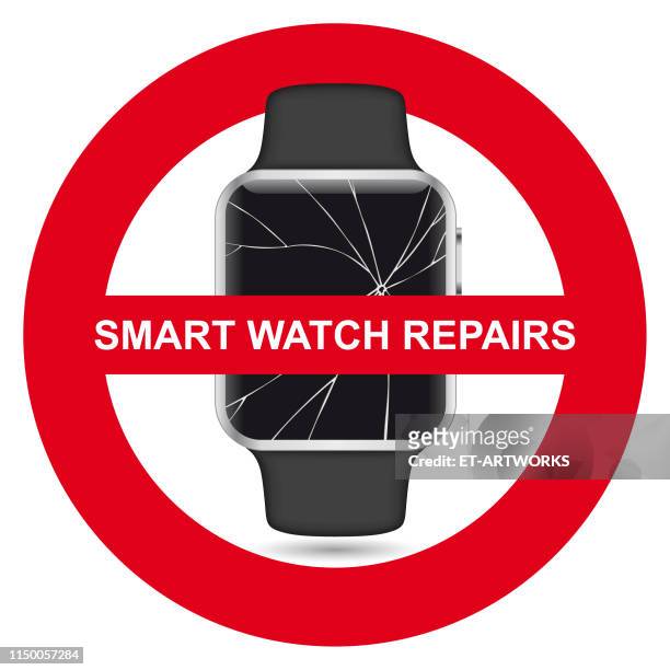smart watch reparaturen - altmetall stock-grafiken, -clipart, -cartoons und -symbole