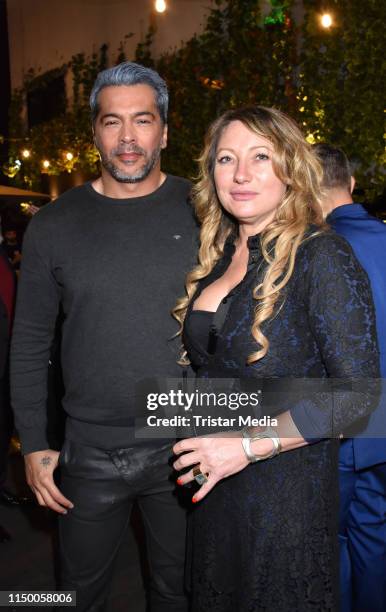 Aurelio Savina and Marta von Zeidler during the Polo Players Night by Michael Ammer to the German Polo Tour on May 17, 2019 in Berlin, Germany.