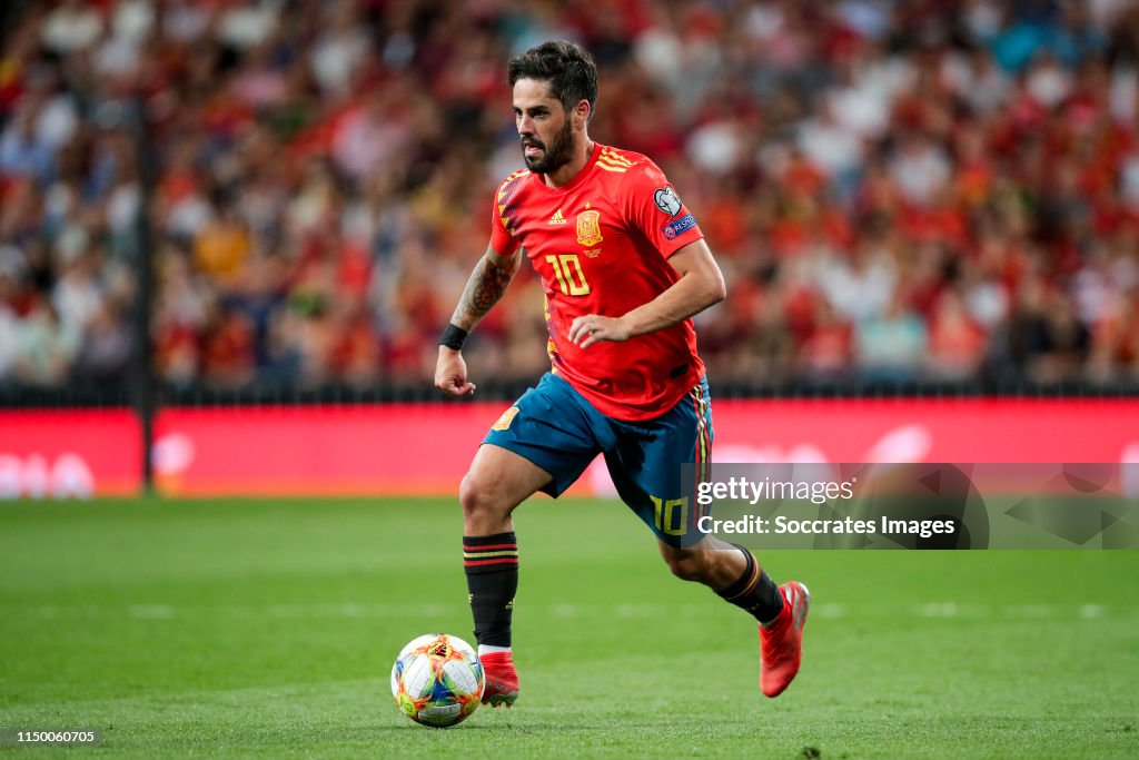 Spain  v Sweden  -EURO Qualifier