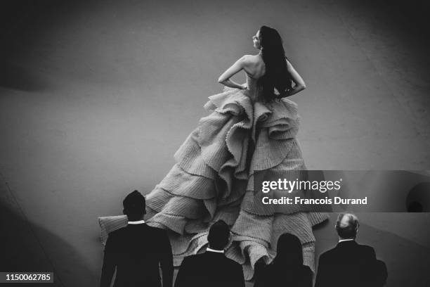 Sririta Jensen attends the screening of "Les Miserables" during the 72nd annual Cannes Film Festival on May 15, 2019 in Cannes, France.