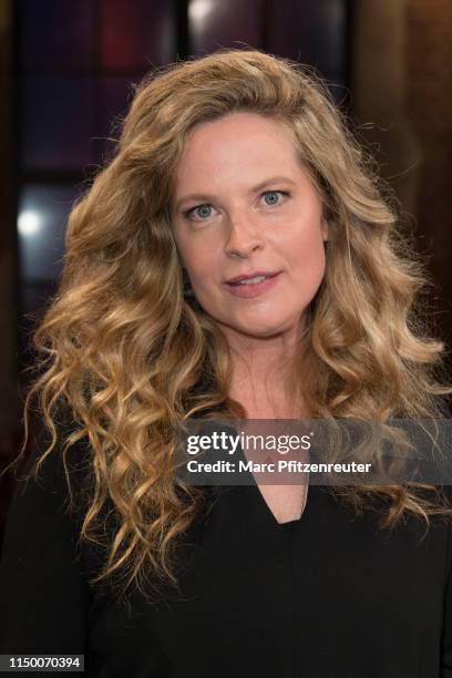 Actress Diana Amft attends the Koelner Treff TV Show at the WDR Studio on June 14, 2019 in Cologne, Germany.