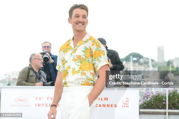 Miles Teller during the "Too Old To Die Young" Press Conference during the 72nd annual Cannes Film Festival on May 18, 2019 in Cannes, France.