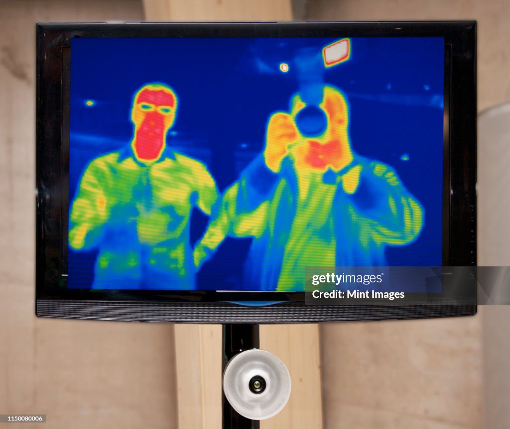 Infrared Television Display