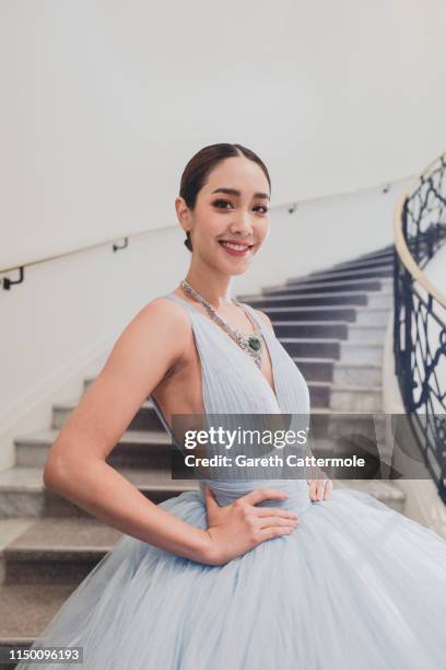 Peechaya Wattanamontree leaves the Martinez Hotel during the 72nd annual Cannes Film Festival on May 17, 2019 in Cannes, France.