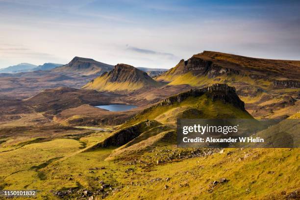 The Trotternish Ridge On The Isle Of Skye Photos and Premium High Res ...