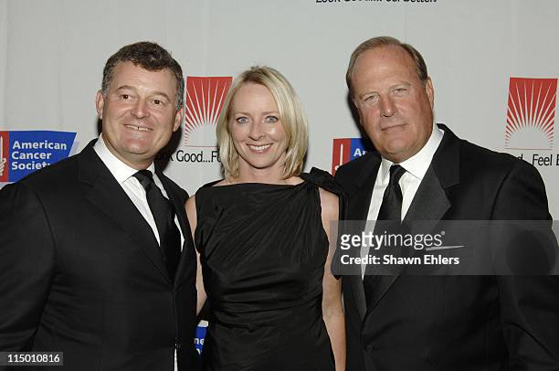 William Lauder, Linda Wells and Charles Townsend, President and CEO, Conde Nast Publications