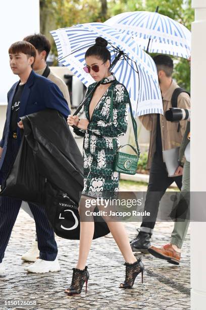 Sririta Jensen is seen during the 72nd annual Cannes Film Festival at on May 18, 2019 in Cannes, France.