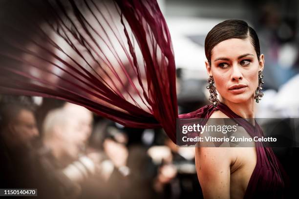 Marica Pellegrinelli attends the screening of "Les Plus Belles Annees D'Une Vie" during the 72nd annual Cannes Film Festival on May 18, 2019 in...