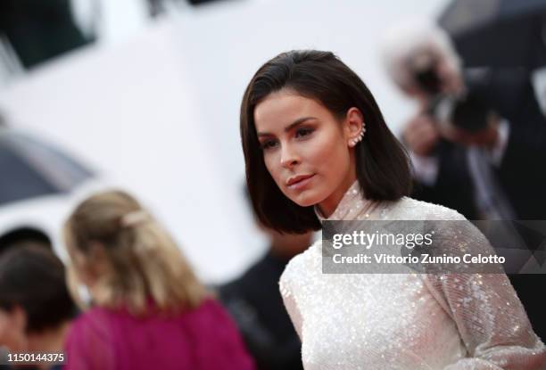 Lena Meyer-Landrut attends the screening of "Les Plus Belles Annees D'Une Vie" during the 72nd annual Cannes Film Festival on May 18, 2019 in Cannes,...