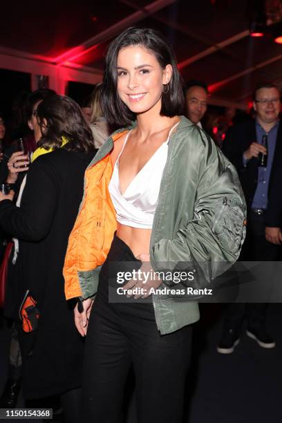 Lena Meyer-Landrut attends the German Films X Dr. Hauschka Cocktail at the Festival de Cannes on May 18, 2019 in Cannes, France.