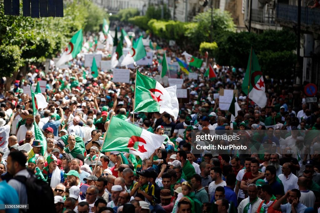 Anti-government Protest In Algiers