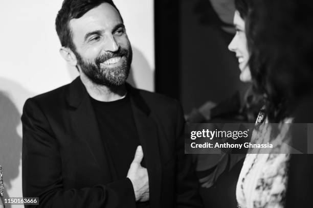 Nicolas Ghesquiere attends a dinner hosted by Madame Figaro & Louis Vuitton during the 72nd annual Cannes Film Festival at Terrasse Albane on May 18,...