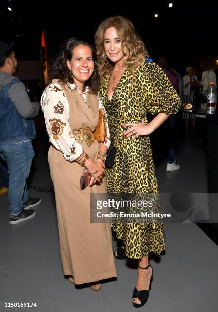 Beth Morgan and Allyson Fanger attend the Netflix FYSEE Craft Day at Raleigh Studios on May 18, 2019 in Los Angeles, California.