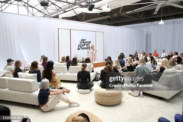 Goop Summit R Anna Raimondi speaks onstage at In goop Health Summit Los Angeles ...