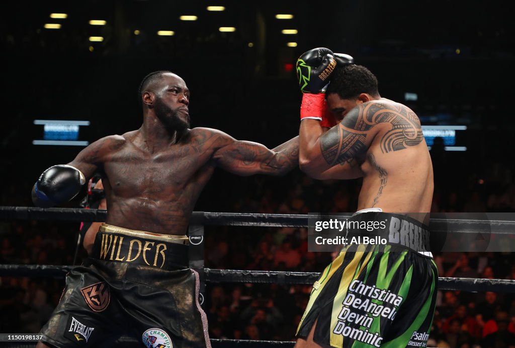 Deontay Wilder v Dominic Breazeale