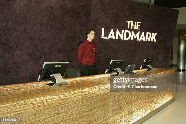 Atmosphere during Opening of The Landmark Theaters at The Landmark Theater in Westwood, California, United States.