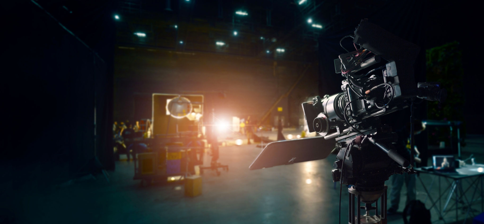 film camera crew