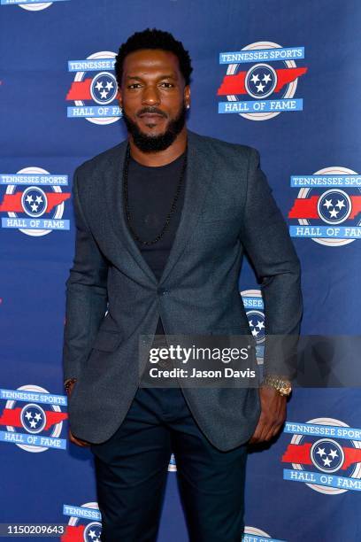 Patrick Willis arrives at the 2019 Tennessee Sports Hall of Fame Induction Ceremony at Omni Hotel on June 15, 2019 in Nashville, Tennessee.