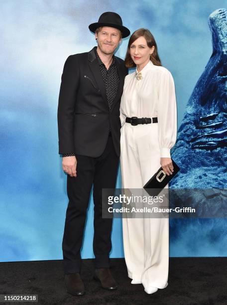 Renn Hawkey and Vera Farmiga attend the premiere of Warner Bros. Pictures and Legendary Pictures' "Godzilla: King of the Monsters" at TCL Chinese...