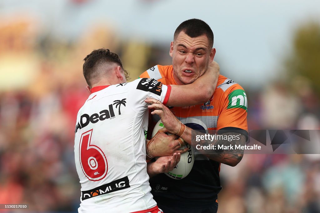 NRL Rd 10 - Dragons v Knights