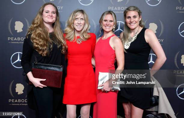 Kimberly Brown, Katie Walsh, Maura Mandt and Rebecca Gitlitzat attends the 78th Annual Peabody Awards at Cipriani Wall Street on May 18, 2019 in New...