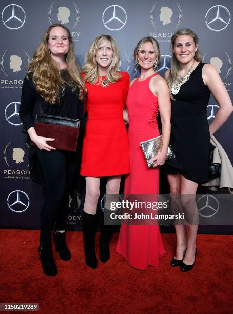 Kimberly Brown, Katie Walsh, Maura Mandt and Rebecca Gitlitzat attends the 78th Annual Peabody Awards at Cipriani Wall Street on May 18, 2019 in New...