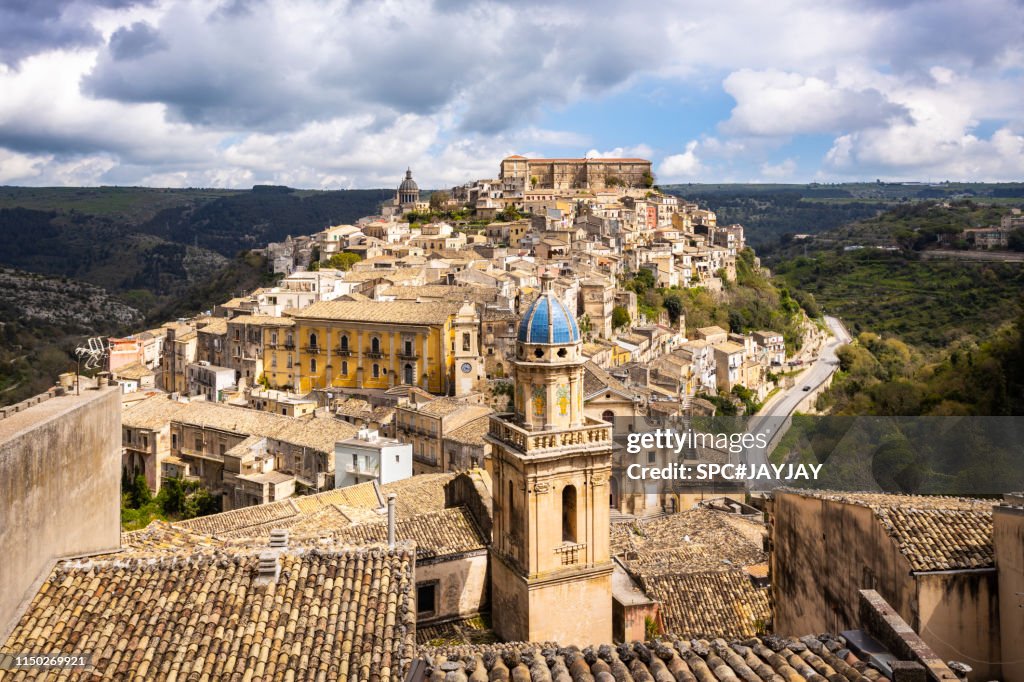 Old Town of Ragusa Sicily