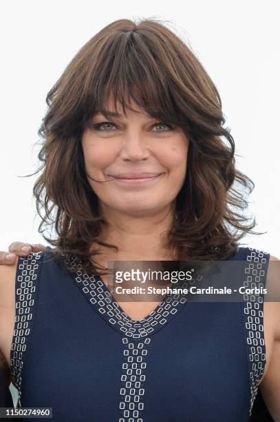 Marianne Denicourt attends the photocall for "The Best Years of a Life " during the 72nd annual Cannes Film Festival on May 19, 2019 in Cannes,...