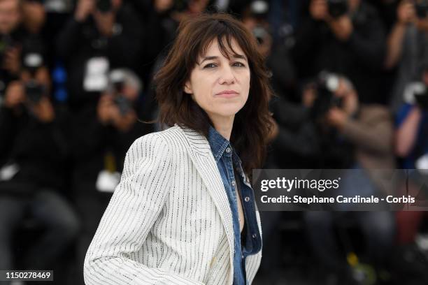 Charlotte Gainsbourg attends the photocall for "Lux Aeterna" during the 72nd annual Cannes Film Festival on May 19, 2019 in Cannes, France.