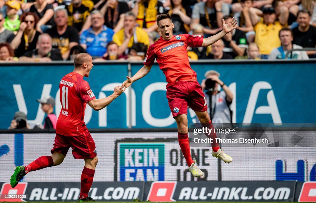 SG Dynamo Dresden v SC Paderborn 07 - Second Bundesliga