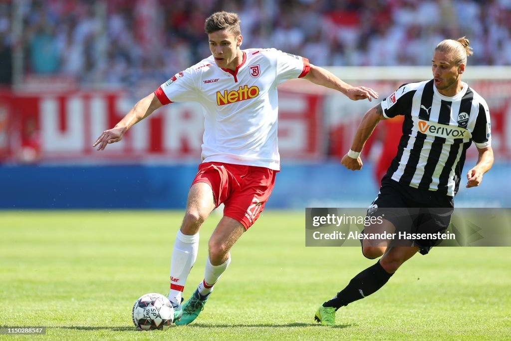 SSV Jahn Regensburg v SV Sandhausen - Second Bundesliga