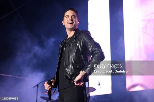 Rapper G-Eazy performs onstage during The Liftoff presented by Power 106 at FivePoint Amphitheatre on May 18, 2019 in Irvine, California.