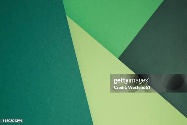 illustrations, cliparts, dessins animés et icônes de green set of paper as an abstract background - matière