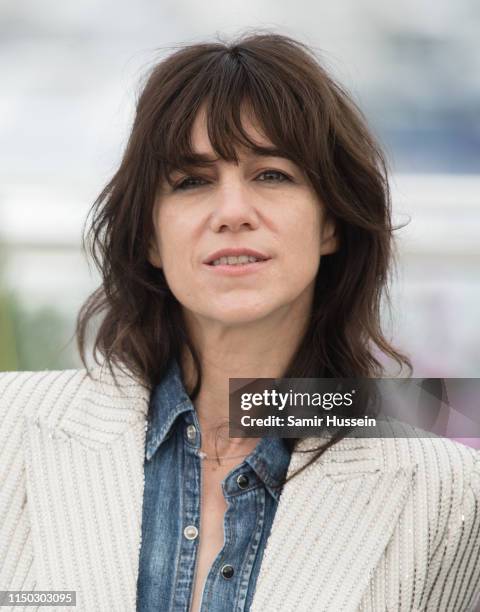 Charlotte Gainsbourg attends the photocall for "Lux Aeterna" during the 72nd annual Cannes Film Festival on May 19, 2019 in Cannes, France.