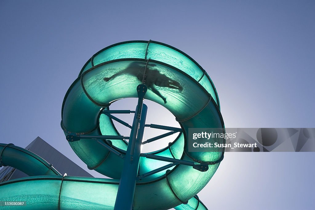 Wasserrutsche, Hintergrundbeleuchtung