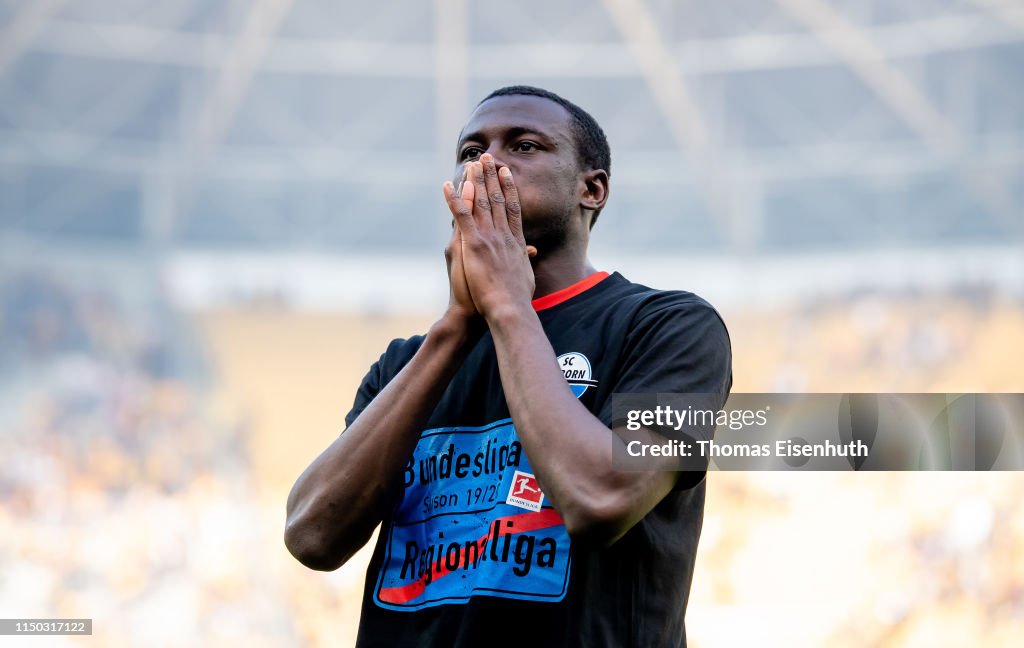 SG Dynamo Dresden v SC Paderborn 07 - Second Bundesliga