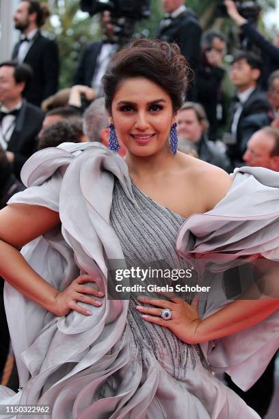 Huma Qureshi attends the screening of "A Hidden Life " during the 72nd annual Cannes Film Festival on May 19, 2019 in Cannes, France.