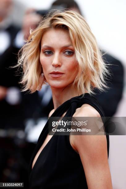 Anja Rubik attends the screening of "A Hidden Life " during the 72nd annual Cannes Film Festival on May 19, 2019 in Cannes, France.