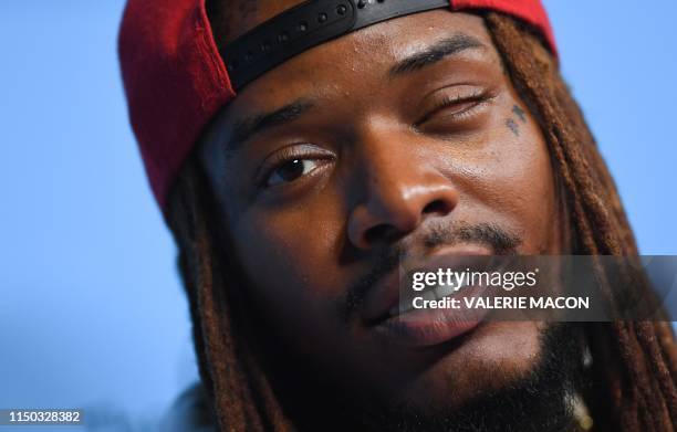 Singer/songwriter Fetty Wap arrives for the 2019 ARDYs at the CBS Radford Studios on June 16, 2019 in Studio City, California.