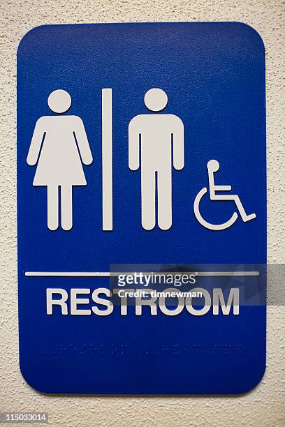 multi gender restroom sign - restroom sign stock pictures, royalty-free photos & images