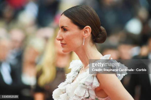 Camille Demoustier attends the screening of "A Hidden Life " during the 72nd annual Cannes Film Festival on May 19, 2019 in Cannes, France.