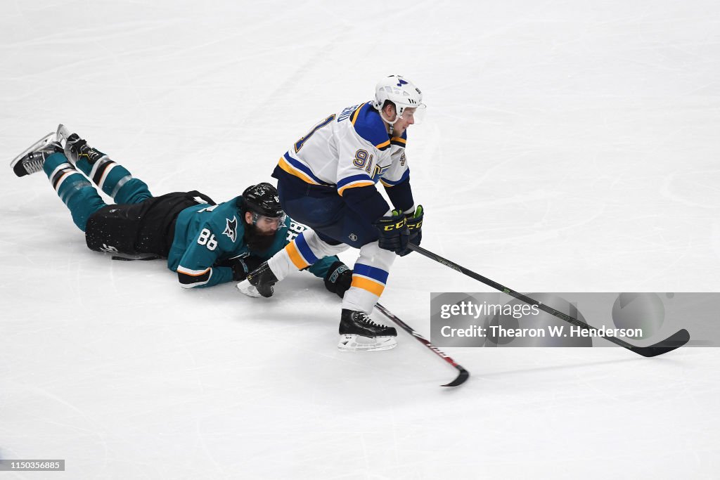 St Louis Blues v San Jose Sharks - Game Five