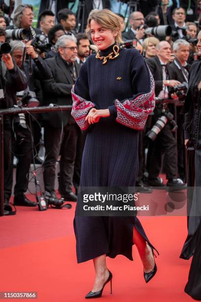 Actress Adele Haenel attends the screening of "Portrait Of A Lady On Fire " during the 72nd annual Cannes Film Festival on May 19, 2019 in Cannes,...